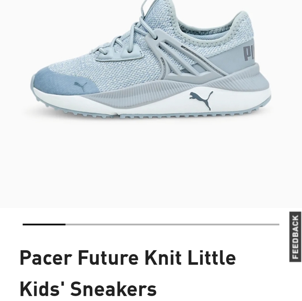 Kids Puma pacer sneaker